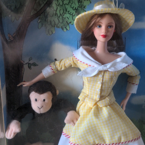 Barbie and Curious George doll - Picture 2 of 4